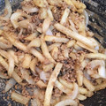 ☆★あーこ★☆'s cooksnap of when they made 冷凍ポテトと挽き肉のカレー炒め.