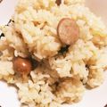 crrn's cooksnap of when they made 生姜風味☆ウィンナー炊き込みご飯.