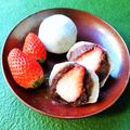カルン's cooksnap of when they made 簡単・いちご大福♪.