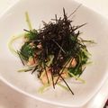 makikoyoga's cooksnap of when they made ささみと三つ葉の海苔サラダ.