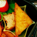 ﾁｲﾁｬﾝﾏﾏ's cooksnap of when they made 厚揚げ焼き☆にんにく添え.