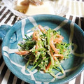 ＴＯＭＯＷＡＴ's cooksnap of when they made はなびし草の人参葉とジャコの胡麻和え.