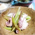 ＴＯＭＯＷＡＴ's cooksnap of when they made いかとセロリ炒め✿ガーリックバター醤油.
