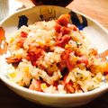 kaokaofood's cooksnap of when they made 残り・焼き鳥チャーハン.