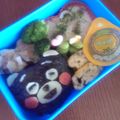 あき姫ちゃん's cooksnap of when they made キャラ弁くまモン.