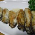 kyoko＊k's cooksnap of when they made カキのガーリックバターソテー☆レモン醤油.