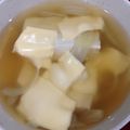 光る星☆'s cooksnap of when they made ヘルシー！豆腐でオニオンスープ.