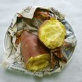 *ひろみ*'s cooksnap of when they made 簡単レンジで美味しい焼き芋.