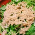 ラル♡'s cooksnap of when they made チンゲン菜と水菜☆じゃこサラダ.