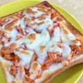 こはる・▽・'s cooksnap of when they made キムチチーズトースト.