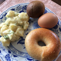にーなんぐ's cooksnap of when they made もっちもちヒキの強いベーグル.
