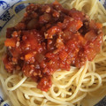 月のひつじ's cooksnap of when they made 簡単！でも絶品のミートソース.