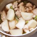 タカエツ's cooksnap of when they made かぶとひき肉の煮物♪.