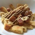 たなばたねずみ's cooksnap of when they made サクサク油揚げとウインナーのマヨポン酢♪.