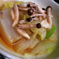 ユーロン's cooksnap of when they made 【冬野菜】白菜としめじのおひたし.