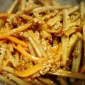 ☆megrim☆'s cooksnap of when they made きんぴらごぼう(味噌風味).