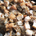 ♪marin♪'s cooksnap of when they made 肉無し！なのに満足♪ゴボウと厚揚げ丼.