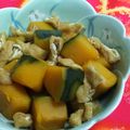 七色ワクチン's cooksnap of when they made かぼちゃと油揚げの煮物.