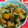 七色ワクチン's cooksnap of when they made かぼちゃと油揚げの煮物.