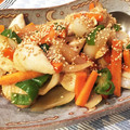 jununu's cooksnap of when they made 野菜とささみのマヨポン炒め.