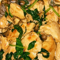 マミエルフ's cooksnap of when they made 彼飯◎鶏と小松菜きのこの生姜あんかけ.