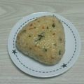 アクセル☆'s cooksnap of when they made マヨ風味の☆食べるラー油とネギのおにぎり.