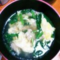 Cicelyseri's cooksnap of when they made 豚ひき肉のニラ玉スープ.