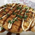 たらこスパゲティ's cooksnap of when they made ふわっふわのお好み焼き風山芋鉄板*.