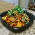 ダイナマイト漆黒's cooksnap of when they made 長いもと豚コマの香ばし醤油食べラー炒め.