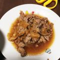 そうたん♡こうたん's cooksnap of when they made 豚肉の生姜焼き.