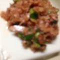 ちいやん1984's cooksnap of when they made 簡単2分でもう1品♡コチュツナ冷や奴.