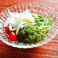 kebeibiko's cooksnap of when they made メカブサラダ.