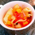 ayuteddy's cooksnap of when they made トマト缶でお水も計量！簡単ミネストローネ.