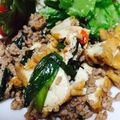 食べる担当になり隊's cooksnap of when they made ピリ辛！厚揚げひき肉のピリ辛炒め.