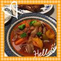 まっきー0315's cooksnap of when they made ルーなし♡とろける牛すじビーフシチュー.