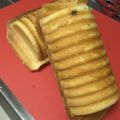 マサにゃん's cooksnap of when they made トヨ型でチョコ入りミルクパン.