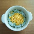 シナモシナモ's cooksnap of when they made 離乳食中期★青のり卵がゆ.