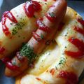 むえむえ's cooksnap of when they made [FP]チーズも巻き巻き♪ウインナーパン.