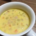 yuukaokd's cooksnap of when they made ＊とろ〜り豆乳スープ＊.