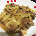 むちょぽん's cooksnap of when they made 豚バラと新玉ねぎのウマウマ♫炒め.