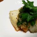 HIRABAMI's cooksnap of when they made 白身魚の唐揚げ　エスニックソースがけ.