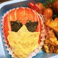 博多明太子's cooksnap of when they made ジュウオウ イーグル☆キャラ弁♪.