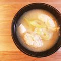 ＊ＡＫＯＲＩ＊'s cooksnap of when they made イカゲソ団子のお味噌汁.