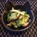 ザックmama's cooksnap of when they made きゅうりとしいたけの酢の物.