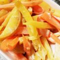 たぬきーまうす's cooksnap of when they made たくあんとニンジンのサラダ.