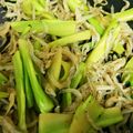 あっきー5296's cooksnap of when they made ブロッコリーの茎とじゃこ和え.