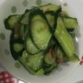 ニャフーン's cooksnap of when they made 昆布茶で簡単♪キュウリと茗荷の浅漬け.
