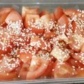 JPUK's cooksnap of when they made トマトの酢の物.
