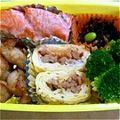 クックMYWCXD☆'s cooksnap of when they made お弁当☆オムレツ風卵焼き.