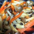 クック5N6VZL☆'s cooksnap of when they made しめじと人参の塩バター炒め.